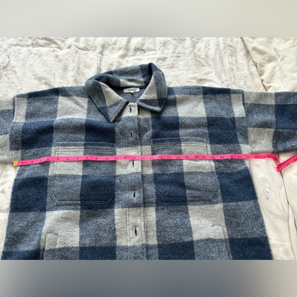 (Re)sponsible Boiled Wool Sweater Jacket in Buffalo Check - Picture 12 of 12